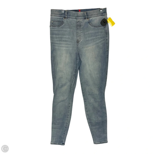 Jeans Skinny By Spanx In Blue Denim, Size: L