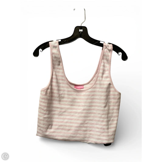 Tank Top By Stoney Clover Lane In Pink, Size: L