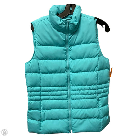 Vest Puffer & Quilted By Talbots In Aqua, Size: S