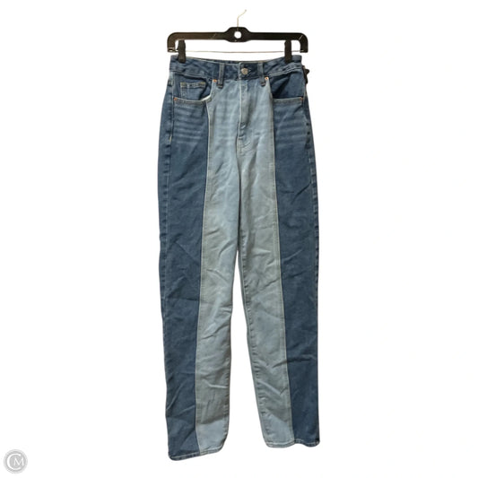 Jeans Straight By Pacsun In Blue Denim, Size: 2