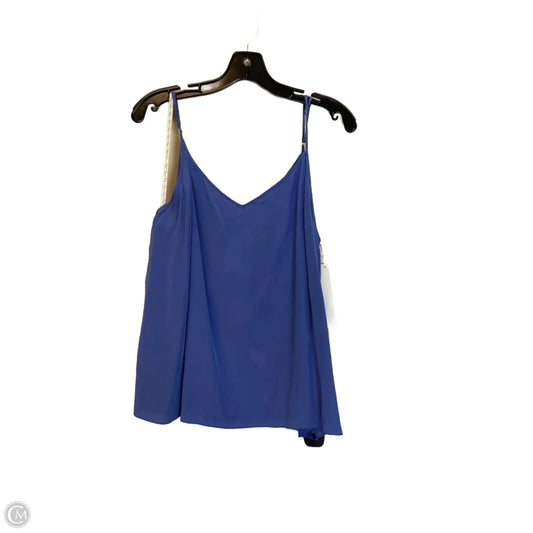 Top Sleeveless Designer By Lilly Pulitzer In Blue, Size: Xl