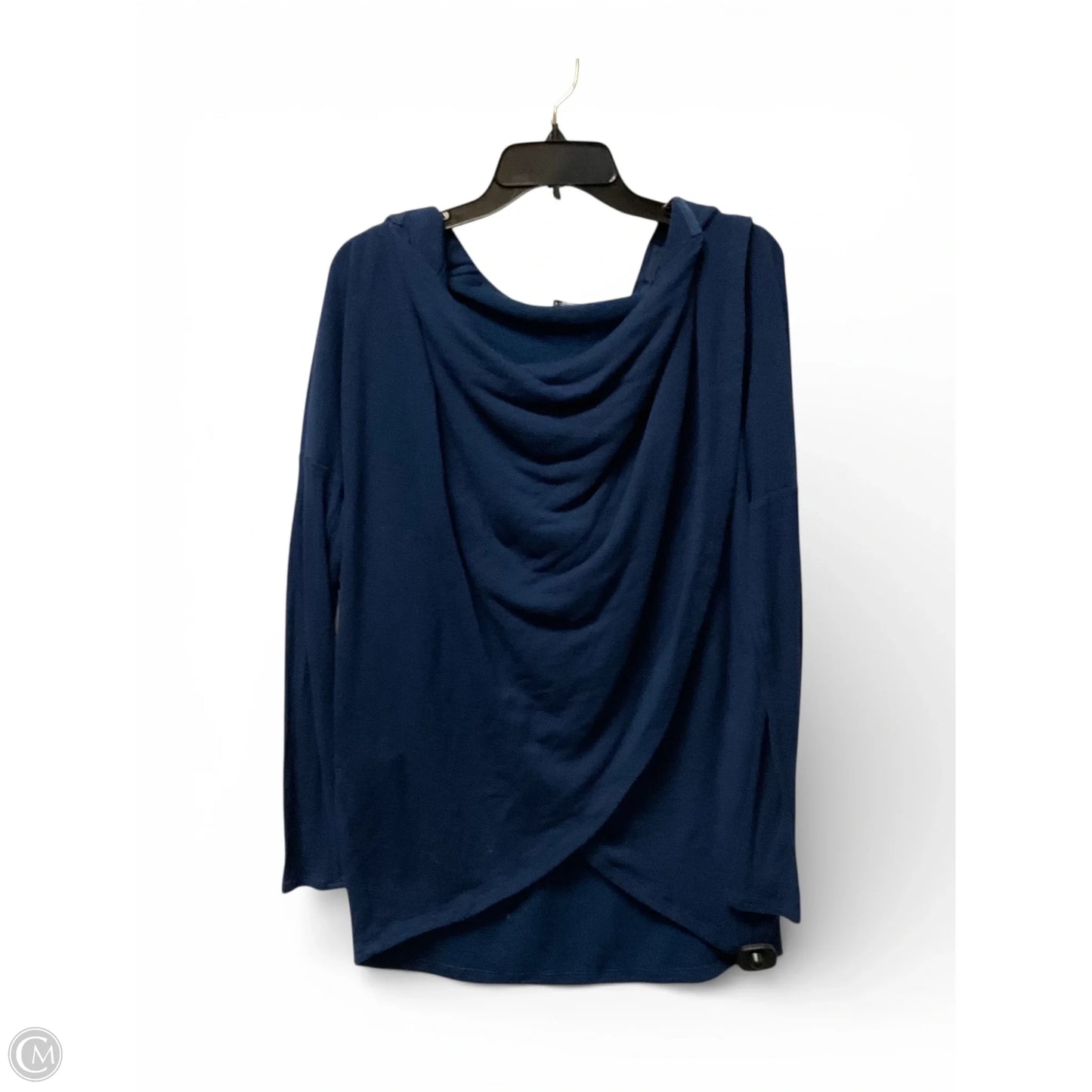 Sweatshirt Hoodie By Athleta In Blue, Size: S
