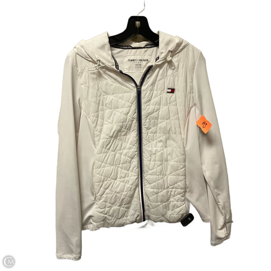 Jacket Puffer & Quilted By Tommy Hilfiger In White, Size: S