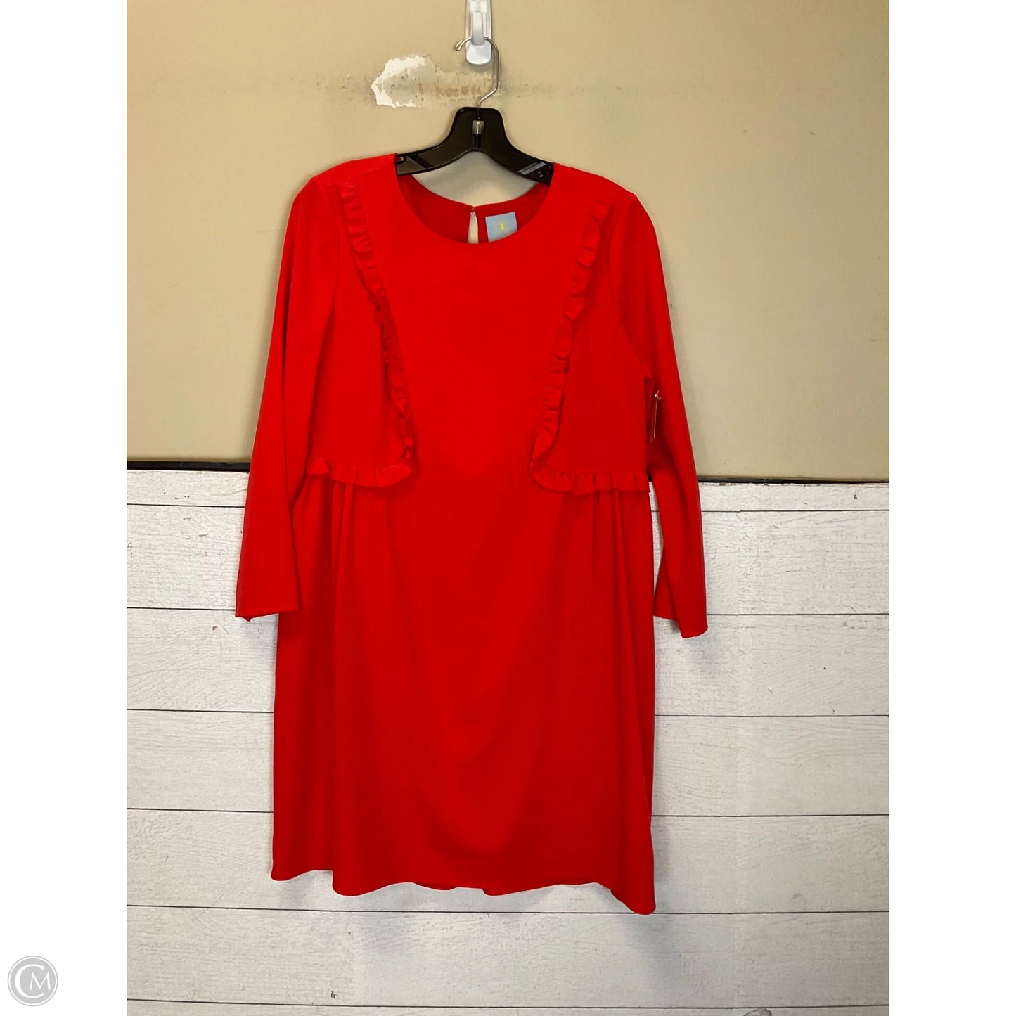 Dress Casual Midi By Cece In Red, Size: 4