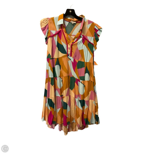 Dress Casual Midi By Umgee In Multi-colored, Size: L