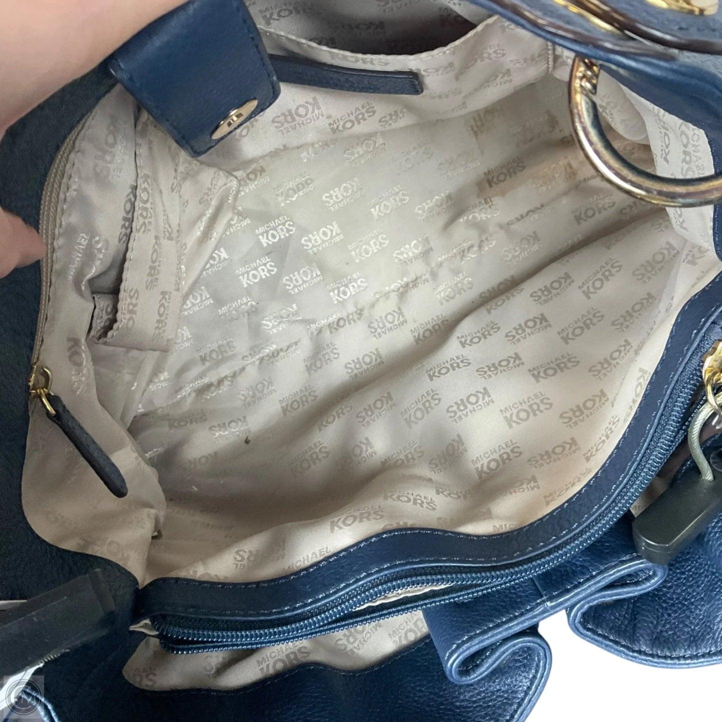 Handbag Designer By Michael Kors, Size: Medium