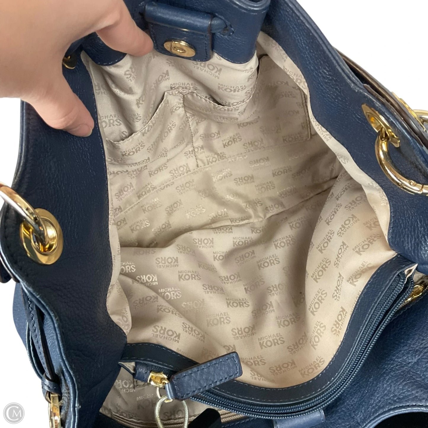 Handbag Designer By Michael Kors, Size: Medium