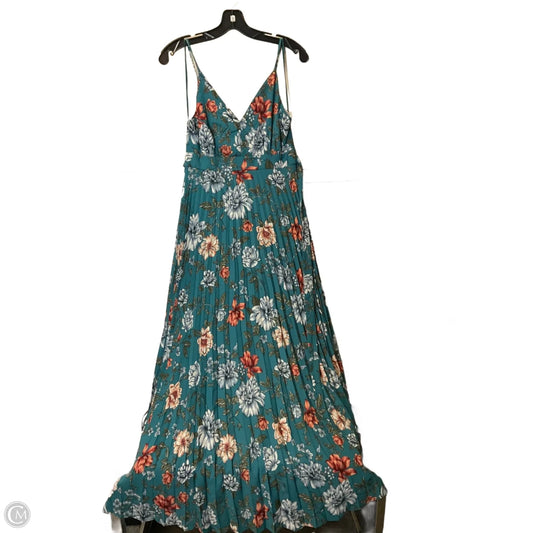 Dress Casual Maxi By Jessica Simpson In Floral Print, Size: M