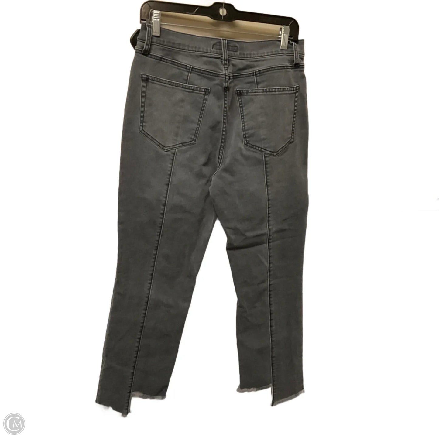 Jeans Straight By Joie In Grey Denim, Size: 8