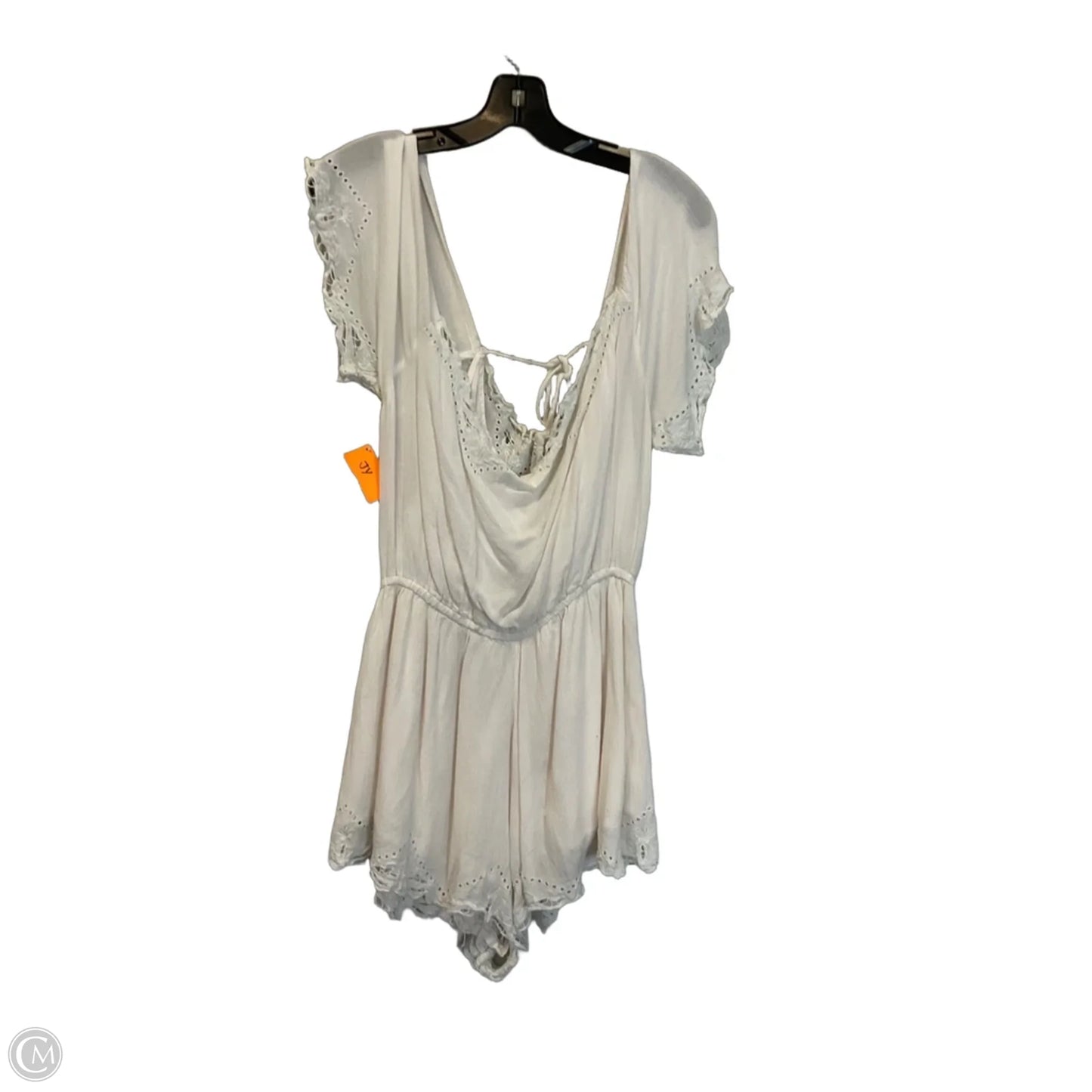 Top Short Sleeve By Free People In White, Size: M
