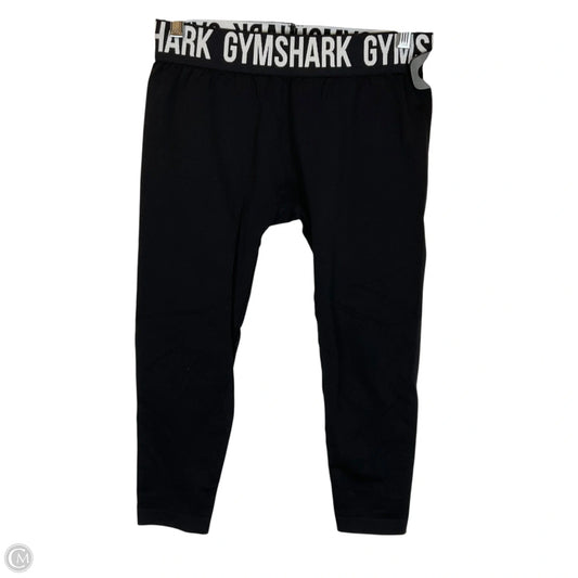 Athletic Leggings Capris By Gym Shark In Black, Size: S