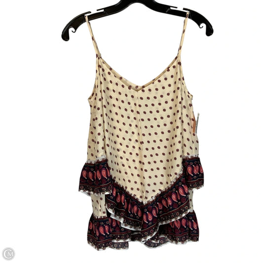 Top Sleeveless By Maeve In Floral Print, Size: S