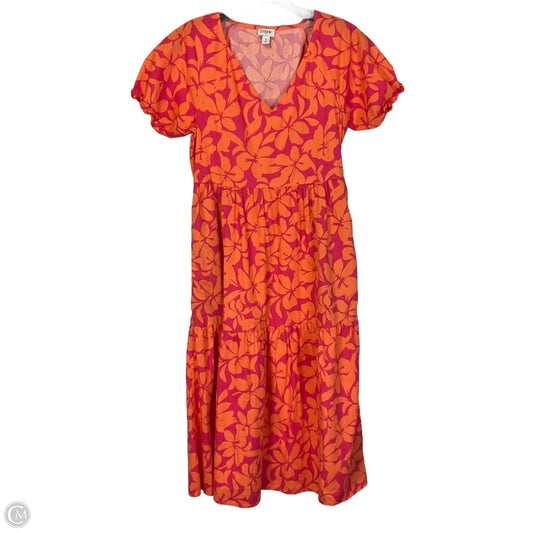 Dress Casual Maxi By J. Crew In Floral Print, Size: 2