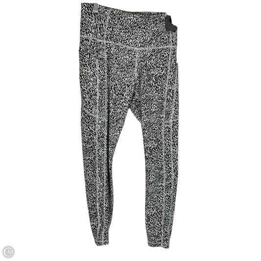 Athletic Leggings Capris By Athleta In Black & White, Size: S