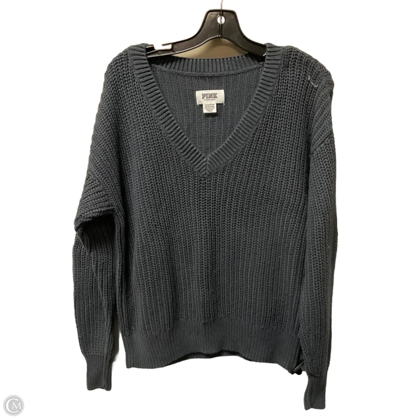 Sweater By Pink In Grey, Size: S