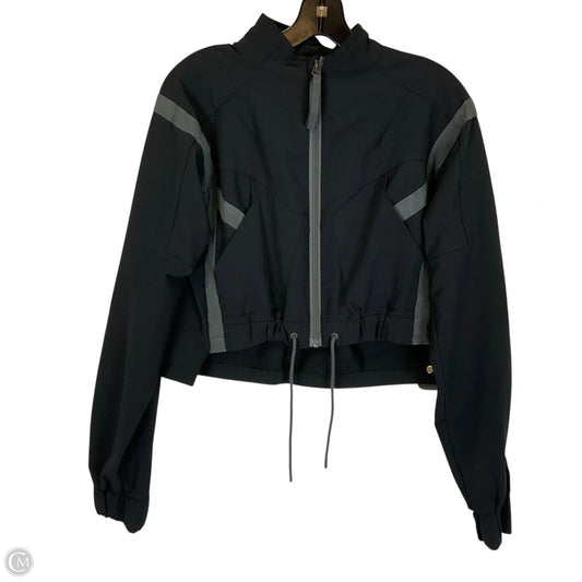 Athletic Jacket By Gym Shark In Black, Size: S
