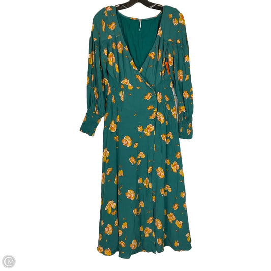 Dress Casual Maxi By Free People In Green, Size: M