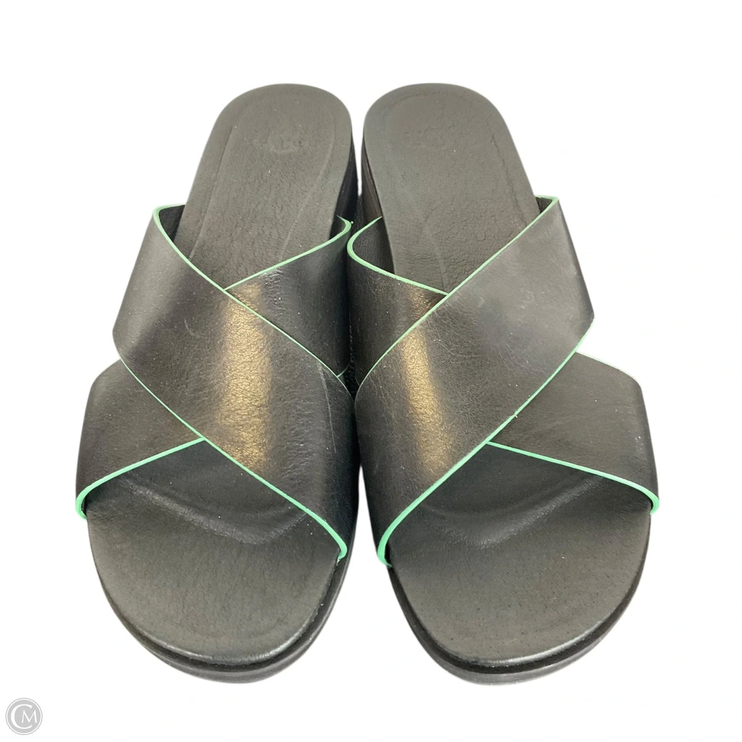 Sandals Designer By Ugg In Black, Size: 7