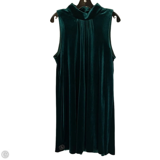 Dress Casual Midi By Tommy Hilfiger In Green, Size: 14