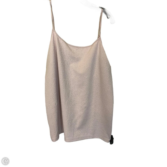 Top Sleeveless By Ann Taylor In Pink, Size: Xl