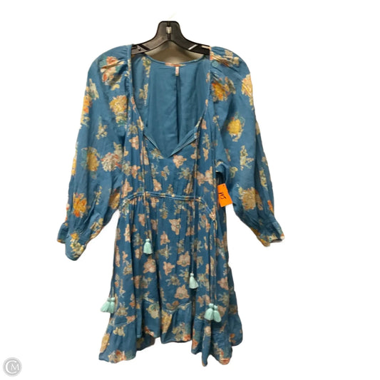 Dress Casual Midi By Free People In Blue, Size: S
