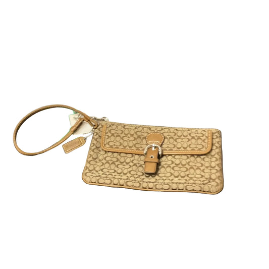 Wristlet Designer By Coach, Size: Medium
