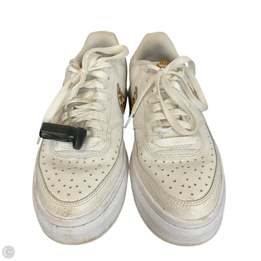 Shoes Athletic By Nike In White, Size: 9