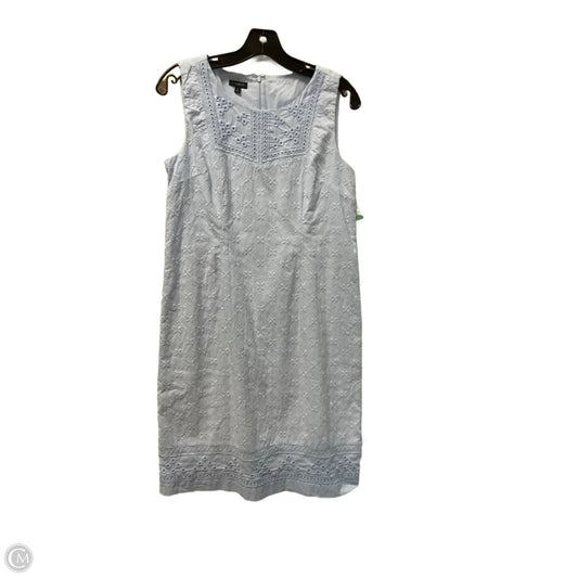 Dress Casual Midi By Talbots In Blue, Size: 2