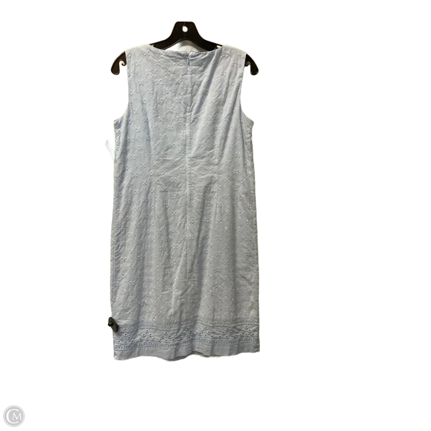 Dress Casual Midi By Talbots In Blue, Size: 2