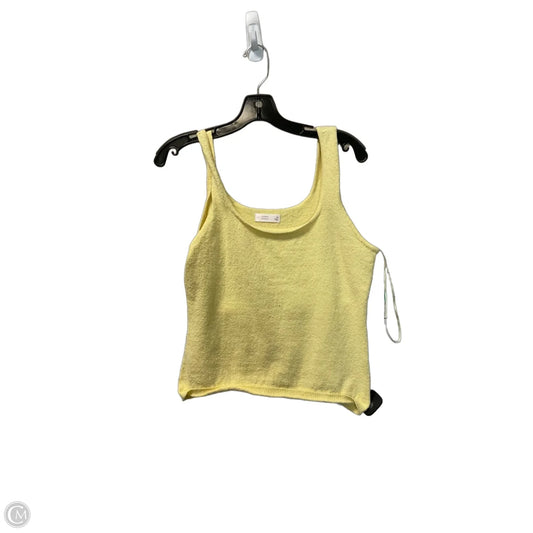 Top Sleeveless Basic By Lc Lauren Conrad In Yellow, Size: M