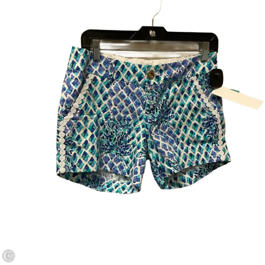 Shorts Designer By Lilly Pulitzer In Blue, Size: 0