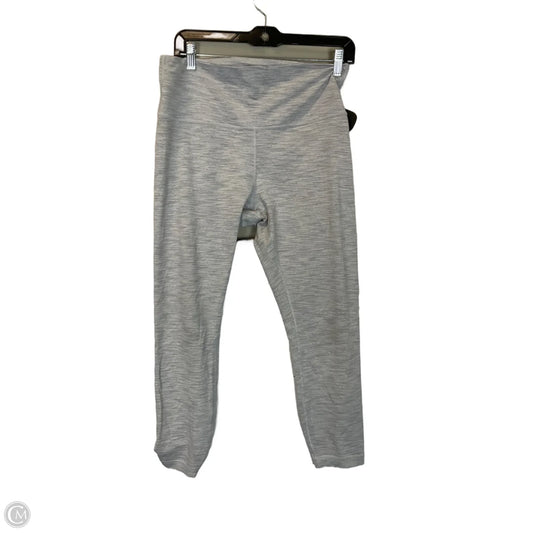 Athletic Leggings By Lululemon In Grey, Size: 12