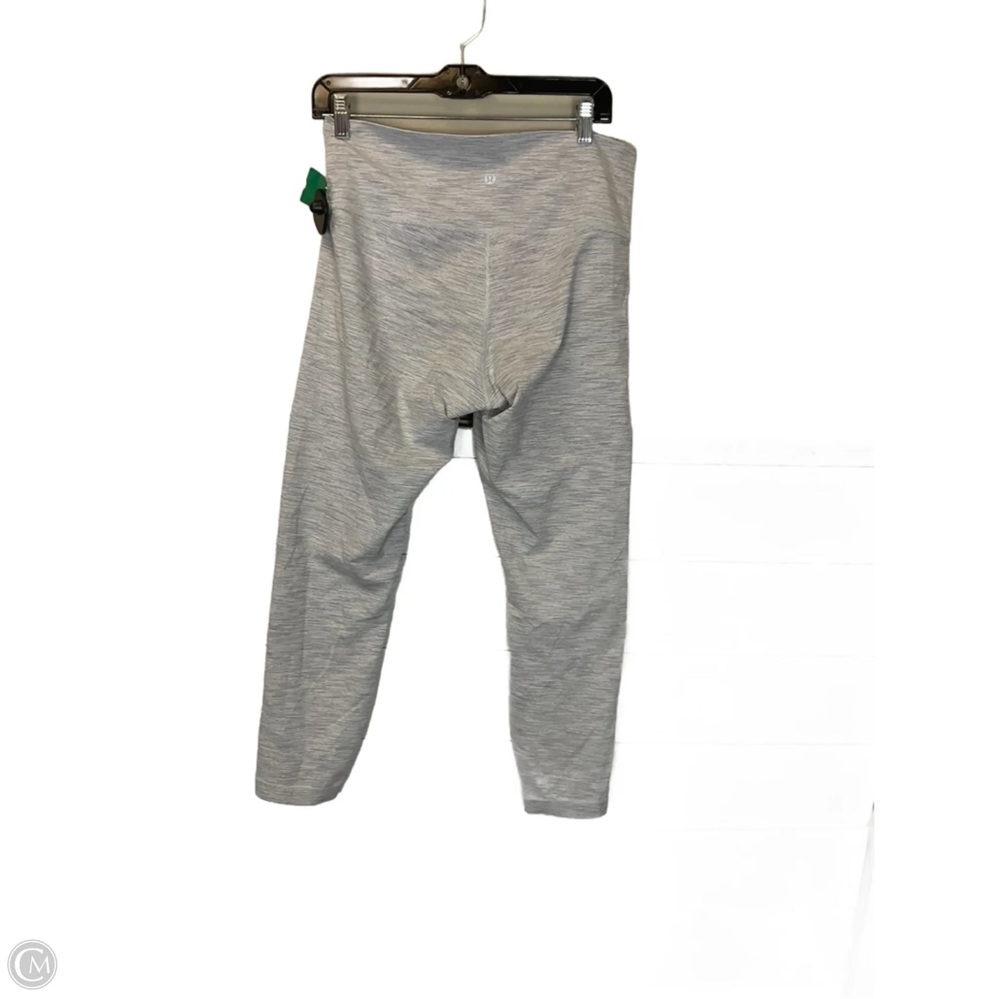 Athletic Leggings By Lululemon In Grey, Size: 12
