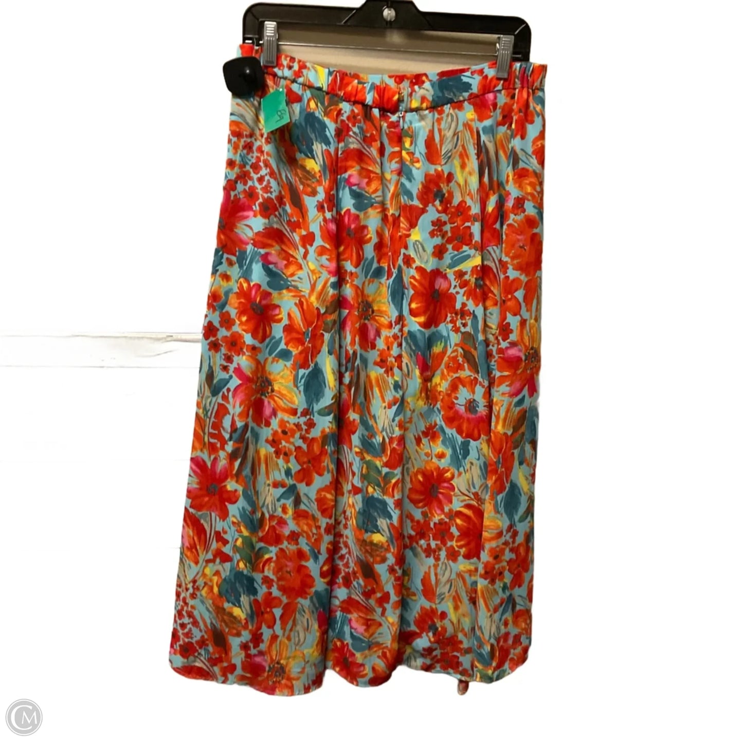 Skirt Maxi By Philosophy In Floral Print, Size: L