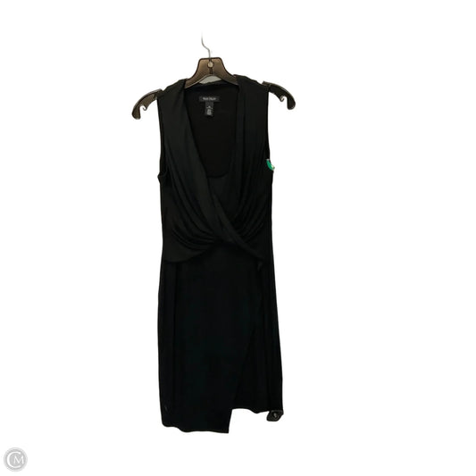 Dress Casual Midi By White House Black Market In Black, Size: Xs