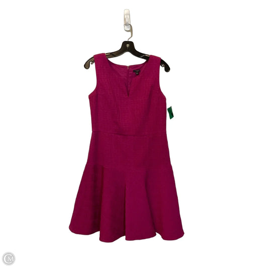 Dress Casual Midi By Ann Taylor In Pink, Size: 4