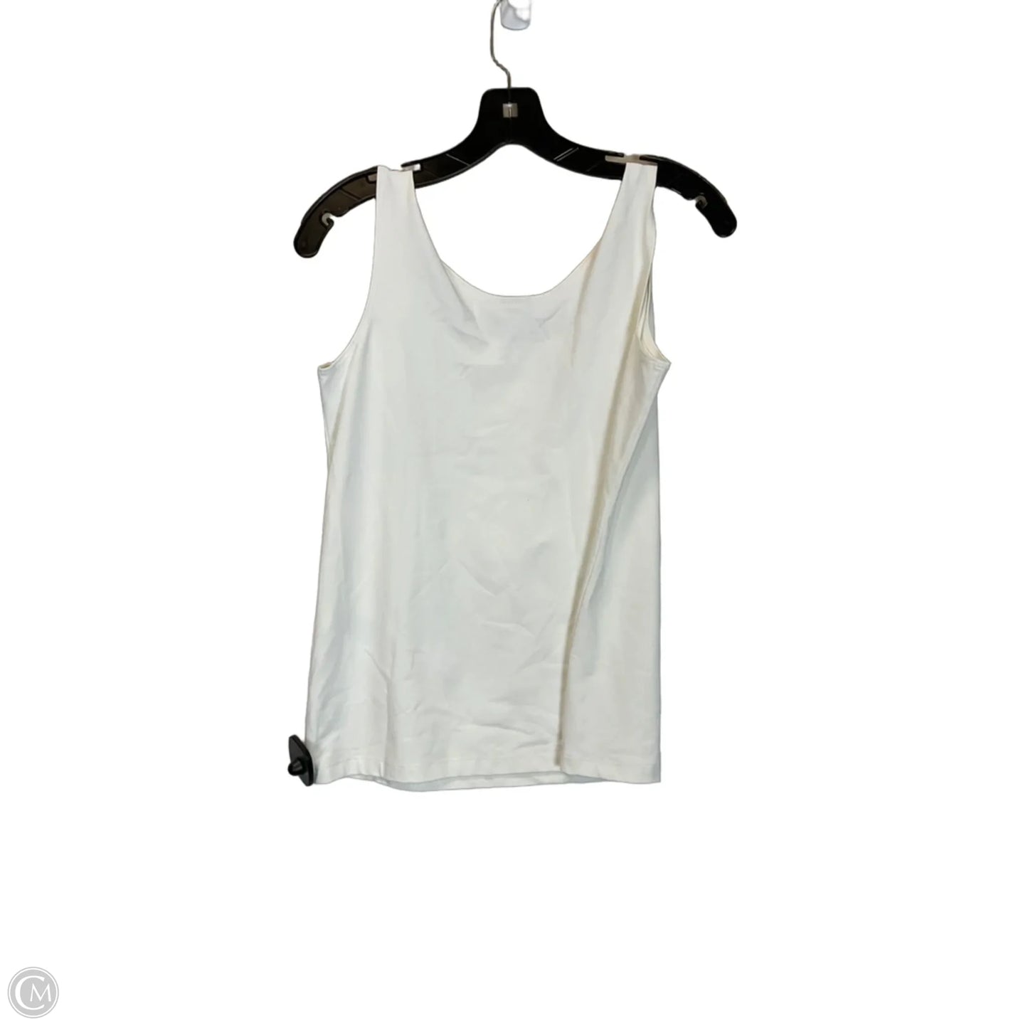 Top Sleeveless Basic By Chicos In White, Size: 10