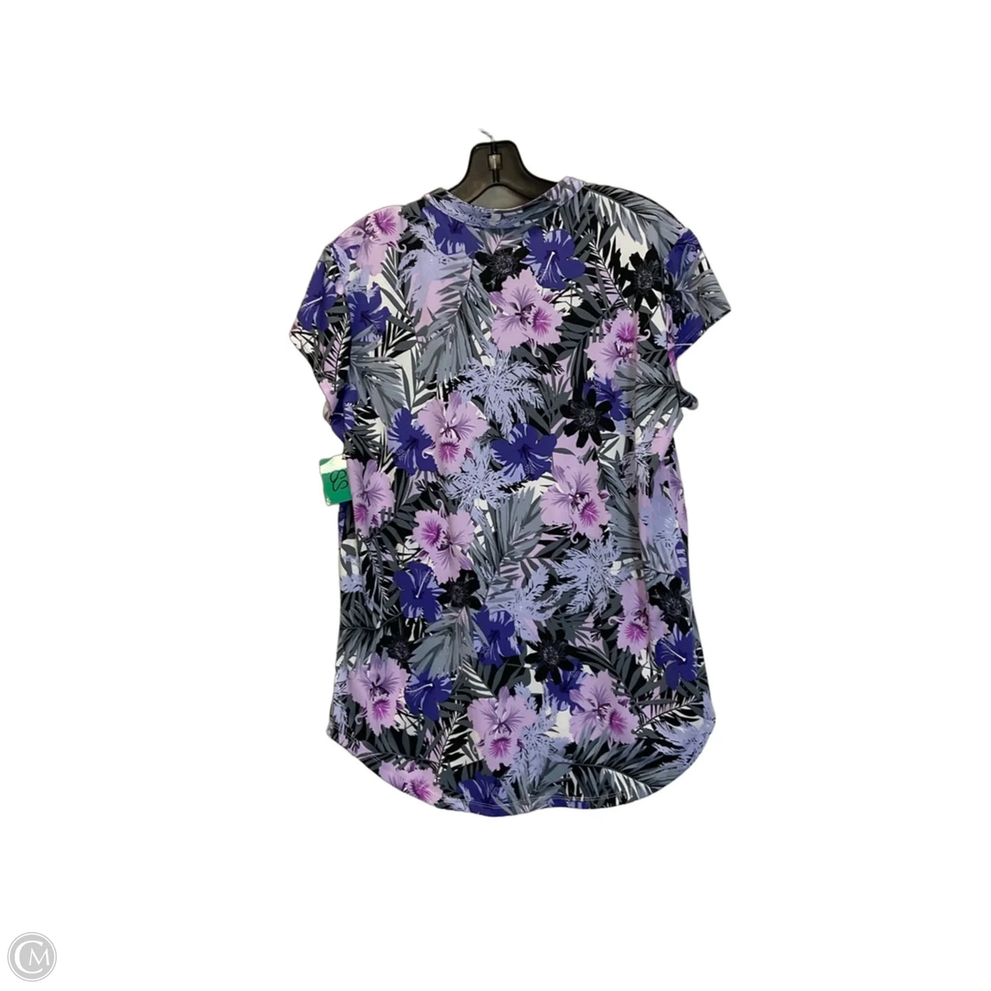 Top Short Sleeve By Clothes Mentor In Purple, Size: M