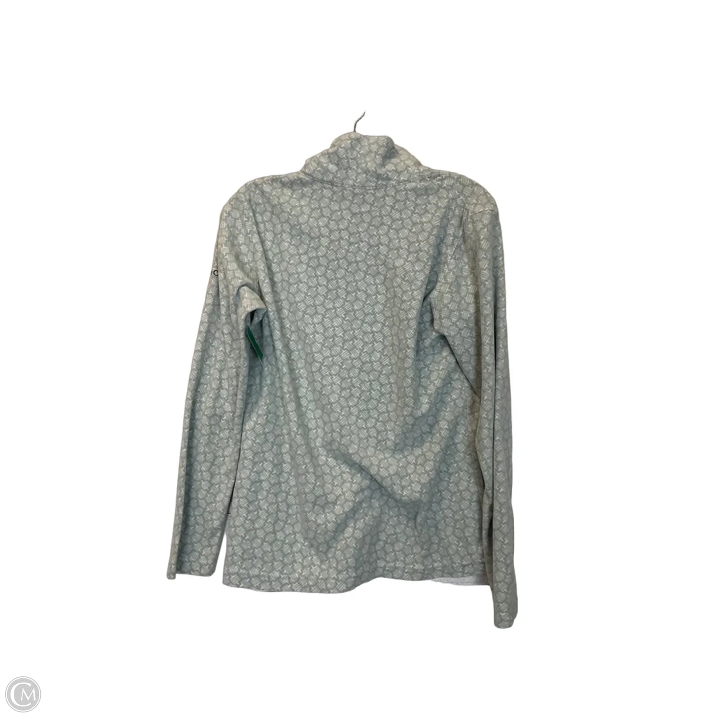 Jacket Shirt By Columbia In Blue, Size: M