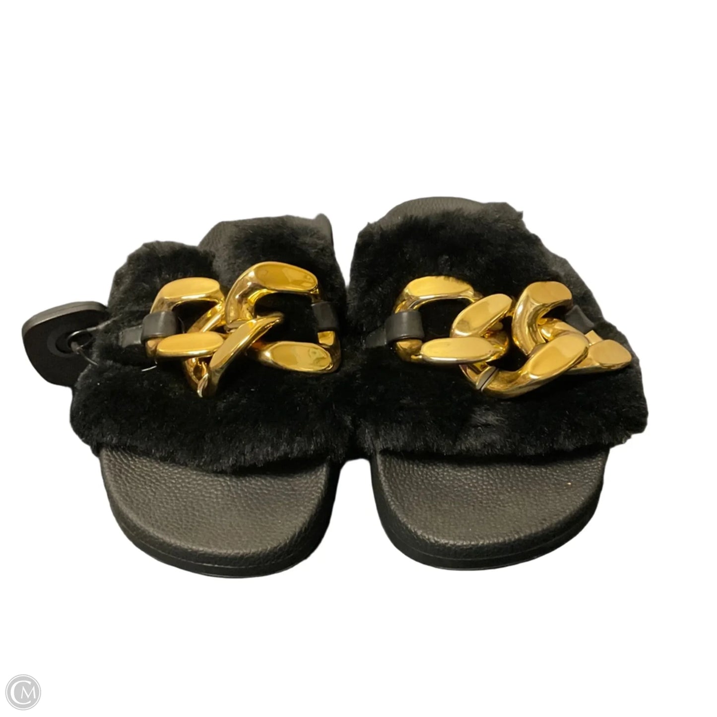 Sandals Flip Flops By Inc In Black, Size: 8