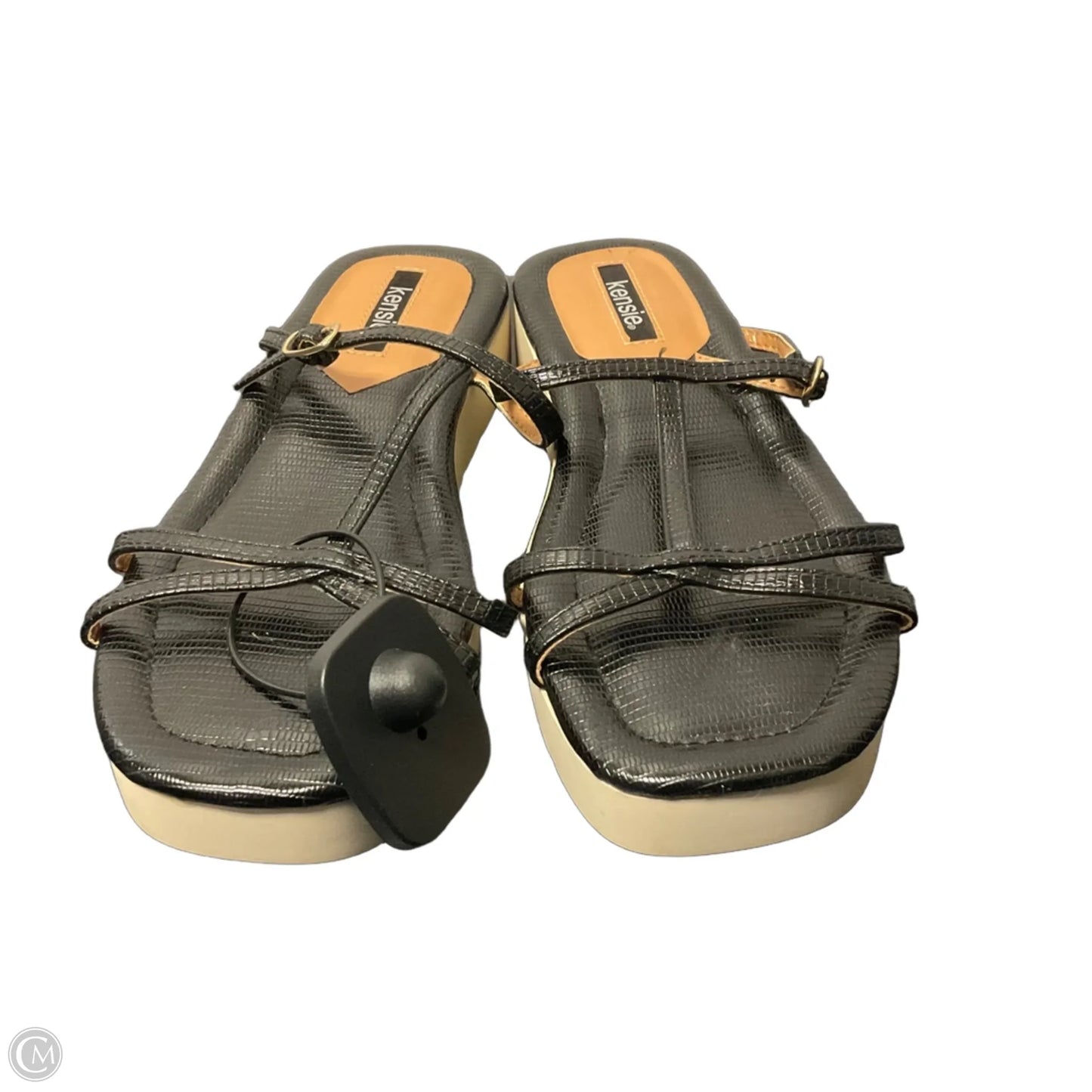 Sandals Flats By Kensie In Black, Size: 7