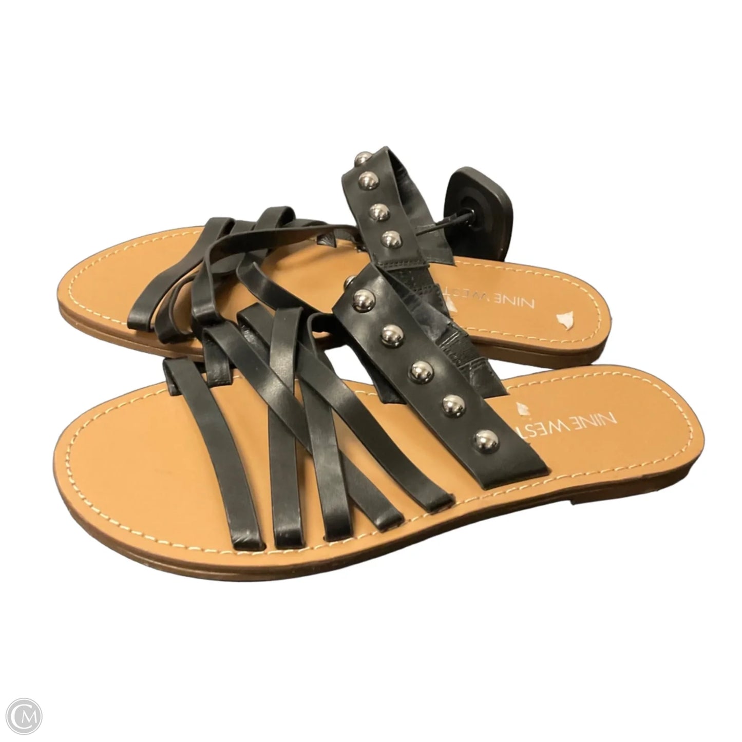 Sandals Flats By Nine West In Brown, Size: 7