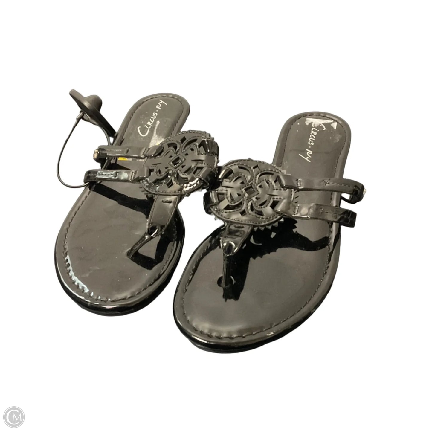 Sandals Flats By Circus By Sam Edelman In Black, Size: 6.5