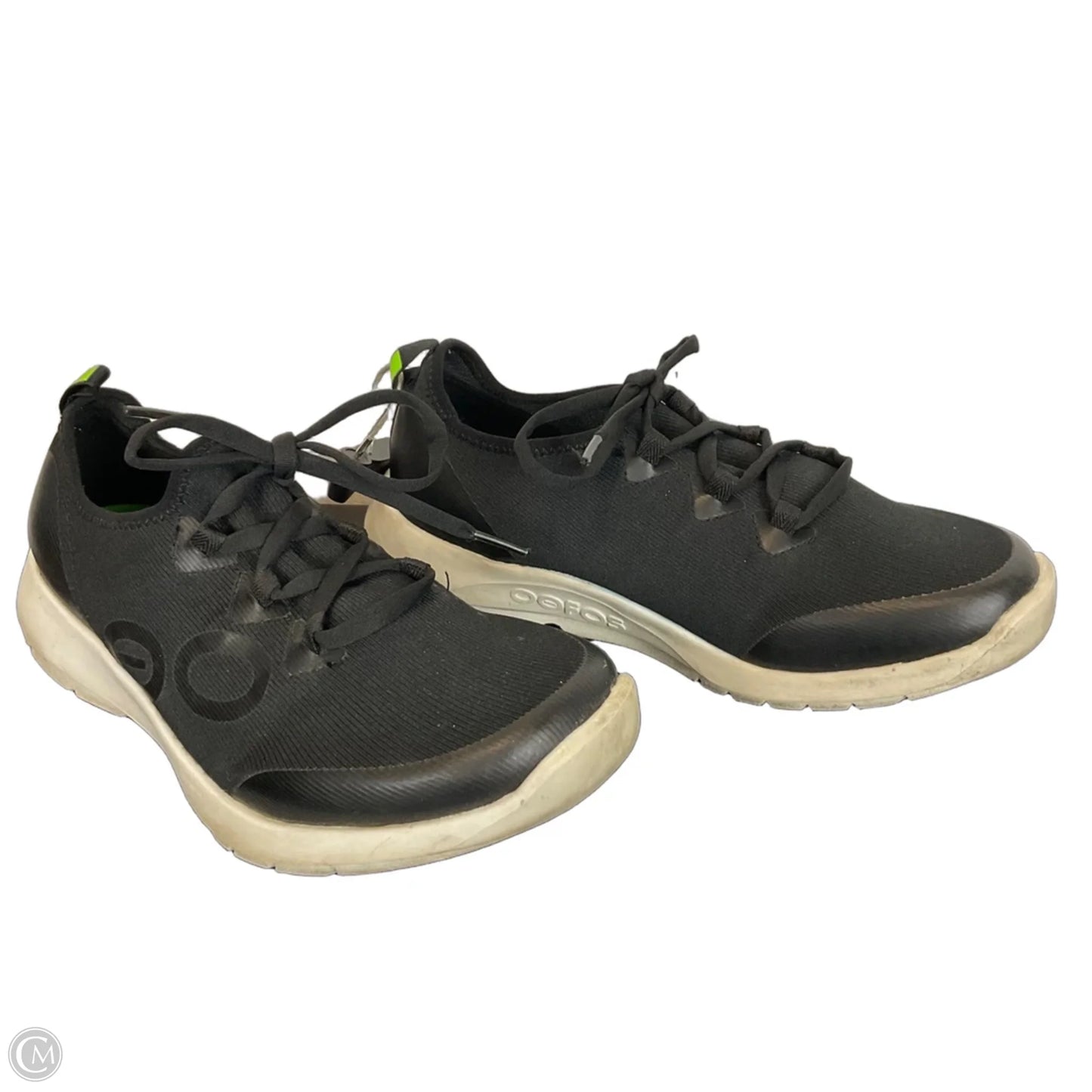 Shoes Sneakers By Oofos In Black, Size: 8