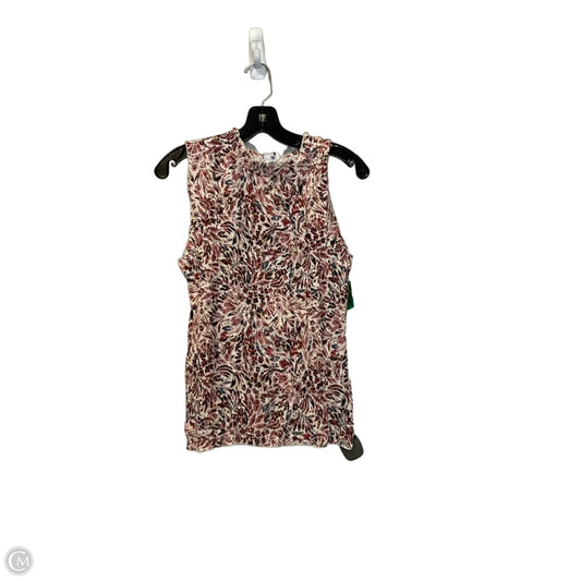 Top Sleeveless By Lascana In Floral Print, Size: S