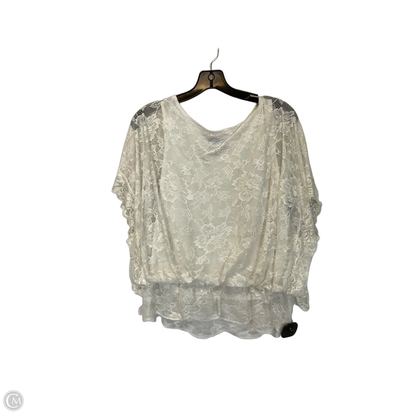 Top Sleeveless By New York And Co In White, Size: M