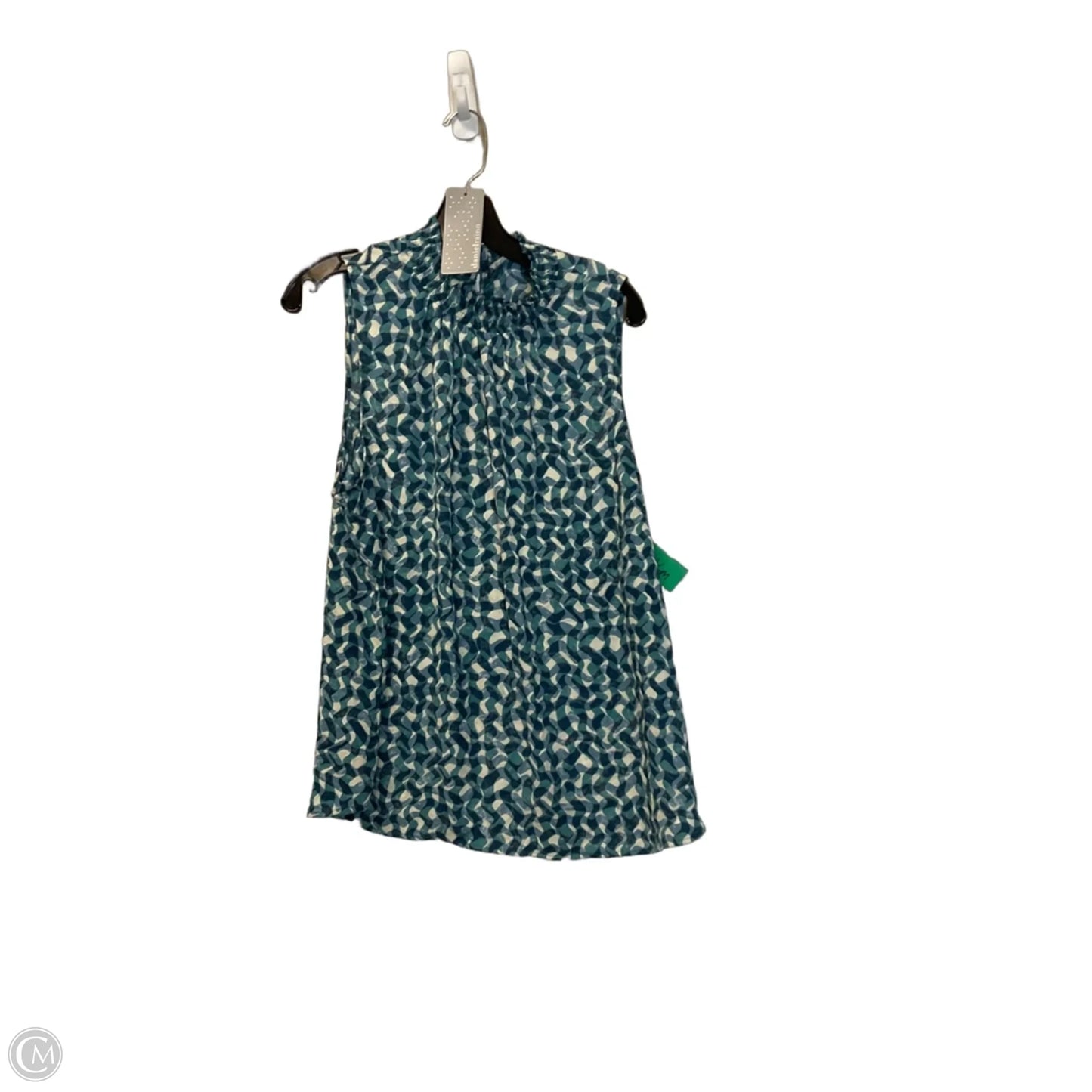 Top Sleeveless By Daniel Rainn In Blue, Size: Xxl