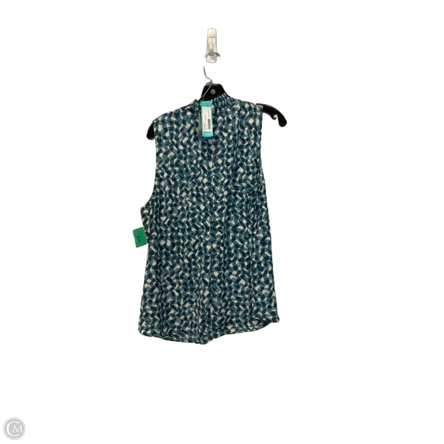 Top Sleeveless By Daniel Rainn In Blue, Size: Xxl