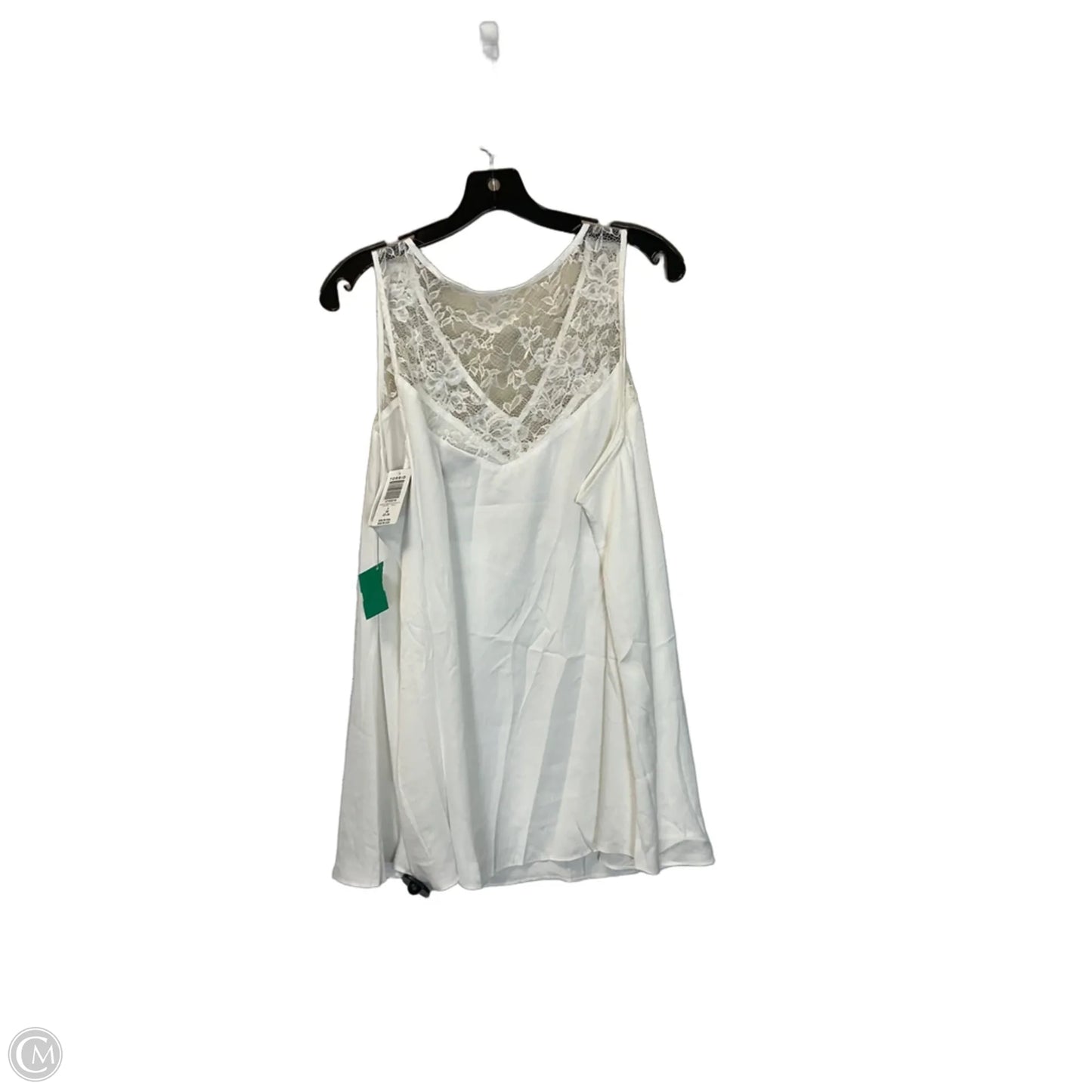 Top Sleeveless By Torrid In White, Size: 3x