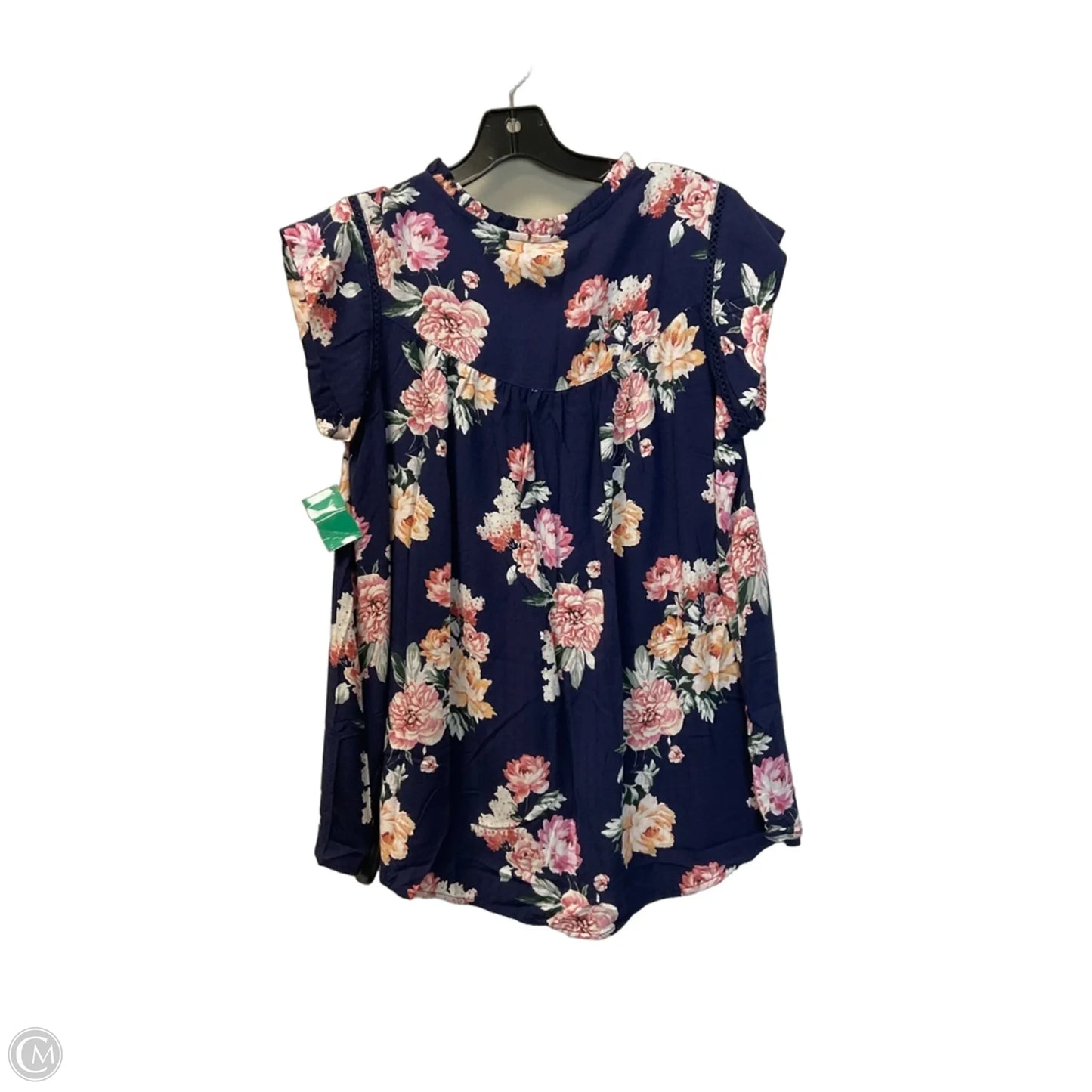 Top Sleeveless By Buffalo David Bitton In Floral Print, Size: S